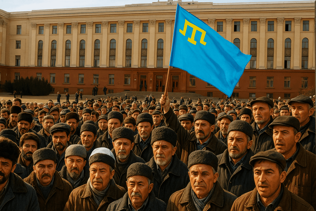 «Символ незламності»: в Україні відзначають День кримськотатарського прапора