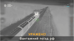 ГУР повідомило про удари по військових поїздах окупантів у Криму