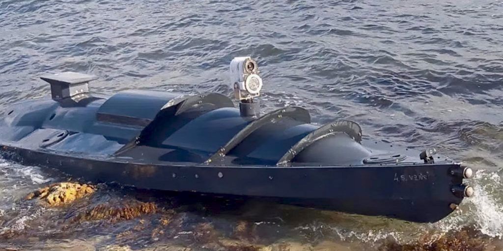 Окупантів у Криму атакували надводні дрони