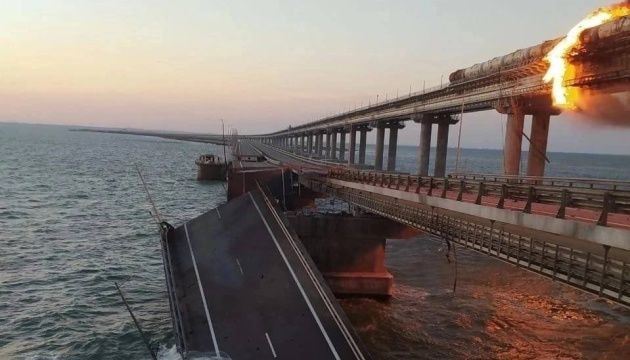 Окупанти заявляють, що встановили всі обставини вибуху на Кримському мосту у 2022 році