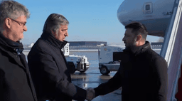 Зеленський прибув до Франції на переговори лідерів Коаліції охочих